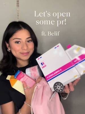 Unbox Belif skincare with me!🧴☀️ @belif USA #belif #belifeyegel #darkcircles #milky_sunserum #koreanskincare #spf #amazonfinds #tiktokshop