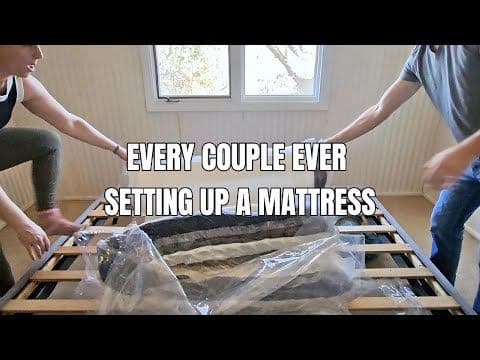 Origin Adapt Hybrid Mattress Review + Every Couple Ever Setting Up A Mattress