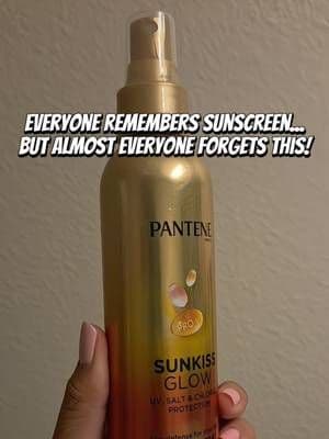 GRWM for a sunny day... but first, don't forget your hair. โ๏ธ Pantene gifted me this product to try, and these are my honest thoughts! ๐ #giftedByPantene #hairtok #PantenePartner #Hair #SummerHair @Pantene