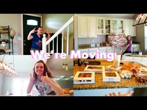 We Got A New House! - Moving Vlog