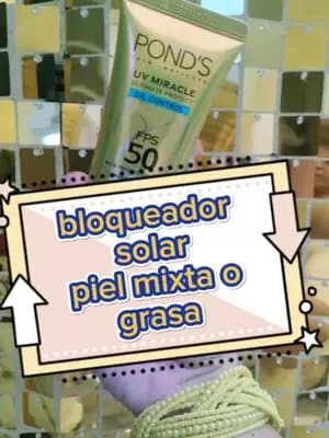 *¡Descubre el secreto para una piel radiante con Ponds UV Miracle! 🌞* ¿Buscas un bloqueador solar ideal para piel mixta o grasa? 🤔 Ponds UV Miracle Oil Control es la solución perfecta 🛡️" Con Niasorcinol (niacinamida y e-resorcinol) para un tono uniforme y prevenir manchas oscuras 💡" Además de ácido salicilico y micro esferas para matificar al instante y controlar el brillo, sin residuos blancos 🌸" "Reparación y control de brillo, sensación ligera y clínicamente probado 💯" (19s-22s): Imagen de llamada a la acción. Narrador: "Ponds UV Miracle Oil Control, el bloqueador solar perfecto para ti 📦" #PondsUVMiracle #BloqueadorSolar #PielMixta #PielGrasa #CuidadoDeLaPiel #pondsuv #publicidad @ponds mexico