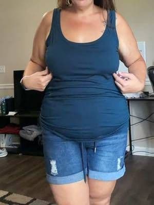 Tank tops are better when they come with a built in bra #tiktopshopfinds #tiktokshopsummersale #tanktop #plussizeclothes #plussizefashion @BloomChic