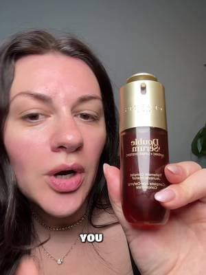 Gifted by Clarins 💛 Your sign to upgrade your skincare routine ✨🤎 The Clarins Double Serum is a luxury skincare favorite designed to hydrate, nourish, and give your skin a radiant, healthy-looking glow. Curious about the hype? 👀 Tap the product link and check it out! 🛍️ #Clarins #DoubleSerum #LuxurySkincare #SkincareTok #TikTokShop @Clarins USA