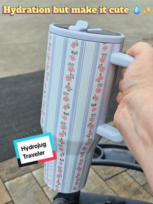 POV: you finally found a tumbler that survives mom life, errands, workouts AND TikTok lives without leaking everywhere ππ§ The @HYDROJUG Traveler officially my emotional support water cup now. Huge, leak proof, easy to carry, and keeps my drinks cold forever. Who else is obsessed with finding the perfect tumbler? π #water #tumbler #momlife #hydration #tiktokmademebuyit