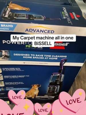 I love my Carpet machine. Can’t wait to use it and show it in action. #CarpetMachine #RugCleaner #CarpetCleaning #SteamCleaning #CleanCarpet #CleanChairs #Home #Life #SpringCleaning #House #TikTok #TikTokShop #TikTokCreator. #BISSELL #POWERFORCEPETXL #ADVANCED @BISSELL Clean #BISSELLCLEAN