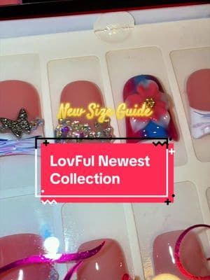 Check out LovFul’s Newest Collection called Fairy Wings @lovful store #lovful #pressonnails #tiktokshopsummersale #acrylicnails