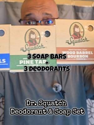 Soap & deodorant pack by @Dr. Squatch #squatchsoapbox #drsquatch #squatchnation #menssoap #hygieneproducts #soap #toptiermay #ttslevelup #tiktokshopcreatorpicks