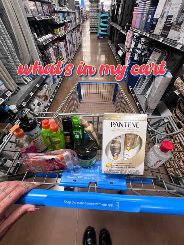 ✨ let me put you on 🛍️👇save this for your next Walmart run 👀 #restock #whatsinmycart #tiktokmademebuyit #GlowUp #productsyouneed #hairtok #skincaretok #BeautyReview #productrecommendations #viralproducts #fypシ #foryoupage @TRESemmé @Thayers @Pantene Pro-V @Garnier @Mielle Organics @Tree Hut @Sky Organics