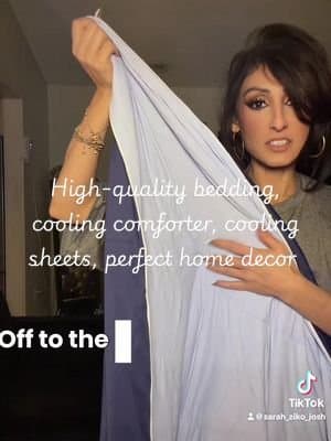 Reversible cooling comforter better quality better sleep remain soft, cooling and luxurious perfect if you are a hot sleeper @@CGK Linens##cgklinens##cgkpartner##discoveryourgift##TikTokShopBlackFriday##tiktokshopstockup