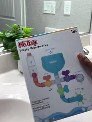 Bath time for my littles just got more fun with our water toy from @Nuby USA 😊 get yours and use code FL1TNGCZ at check out for 15% off! #nubyfun #watertoys #bathtime #momtok #toddlermom #fypp #CapCut