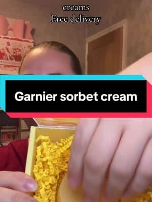 Reimagined moisturiser sorbet! Yes please! @Garnier UK #skin #ad #sorbetcomp #garniersorbet #tiktokmademebuyit