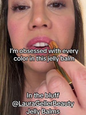 @Laura Geller Beauty jelly balms are my obsession I have 4 colors and want them all now. Amazing deals for BFCM grab them up ladies (limited prices) #tiktokshopblackfriday #tiktokshopcybermonday #holidaygifts #laurageller #lipstick