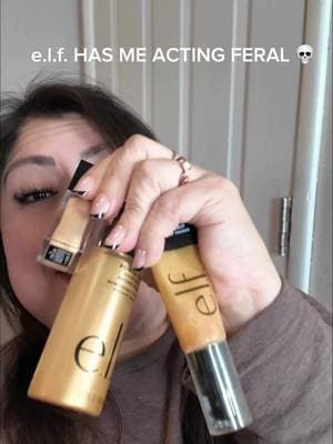 @e.l.f. Cosmetics really had the AUDACITY to make the Gold Drip collection LIMITED EDITION right before holiday glam season?! MA’AM. 😭💀 The gold shimmer Power Grip primer, matching setting spray AND Glow Reviver lip oil?! All three in one freaking bundle?! ✨ I’m not emotionally prepared for these to disappear. 😂 Check that orange cart because I’m crossing my fingers that bundle deal is still showing up for you!! 🛒💛 #elfcosmetics #ElfGoldDrip #TikTokShopFinds #HolidayMakeup #MakeupDeals