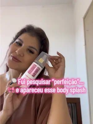 “Esse body splash virou meu vício 🎀 cheiro delicioso e super feminino. Deixei o link aqui no vídeo pra quem quiser conhecer.” #creatorsearchinsights #bodysplash #dicasdebeleza #perfumetiktok #tiktokshop