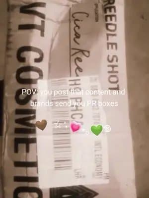 thank you for the gift๐๐@VTcosmetics_official @VT COSMETICS Influencers unboxing and reviews coming up #vtcosmetics #k