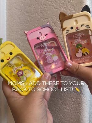 Back to school shopping just got cuter! ✏️ These Squishmallows hand sanitizer sprays come with adorable character cases and wristlets, making them perfect for backpacks, lunchboxes, sports bags, and everyday use. Quick-drying, non-sticky, and available in vanilla bean, lavender, and tropical fruit scents. Perfect for school, travel, teachers, and busy moms!#backtoschoolshopping @SmartCareUS #handsanitizer #dfyd #tiktokshopcreatorpicks #dealsforyoudays @Squishmallows