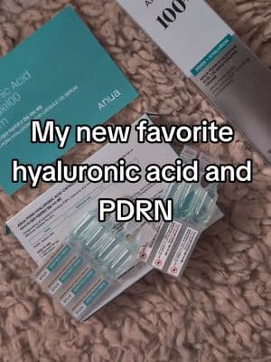 anua pdrn hyaluronic acid moisturizing cream and serum are chef's kiss!#anuaskincare #hydratingskincare #moisturizer #tiktokmademebuyit #creatorsearchinsights
