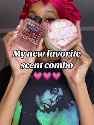 My new favorite scent combo 😍 I’ve told yall plenty times that Born in Roma is my favorite perfume for any day, any occassion. This with the Scent from Heaven Body Glaze is heaven scent iself. THIS IS A MUST‼️ If you’ve tried any of the Body Glaze Scents, what’s your favorite one + perfume to match? #valentino #borninroma ##perfume#canvasbeauty #bodyglaze #tiktokshopfinds