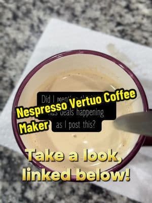 This coffee maker has been my joy for several years now! Though I might need an upgrade with all this Black Friday stuff happening! 😆 #tiktokshopblackfriday #blackfridaydeals #nespresso #coffeemaker