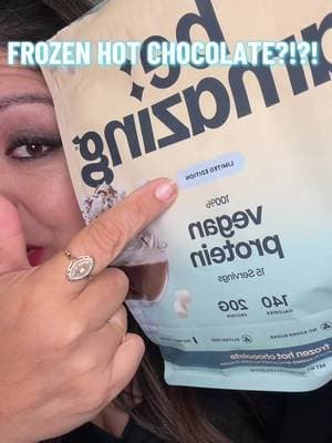 If you want something cozy that still supports your fitness goals, this is it. Vegan frozen hot chocolate protein by @Be Amazing. Use it before the gym or after for muscle recovery and weight loss support. It's in my TikTok Shop and it's on sale for Black Friday and Cyber Monday. #healthyhotchocolate #ttswest #tiktokmademebuyit #tiktokshopblackfriday #funbeyondshopping
