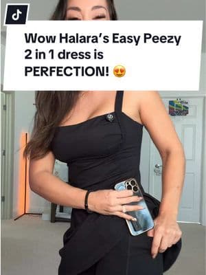 I’m not even a dress person and this Halara Easy Peezy dress is so cute and comfortable. I absolutely will wear this! It’s also a four-way stretch and absorbs sweat. How amazing is that?! @halara_official @Halara shop #halara #activedress #halaraactivedress #tiktokshop #Springtok #ttsfashionfam #springfashionfest #springtok #springintohealth #tiktokshopspringglowup #Brandselect #Halarabrandselect