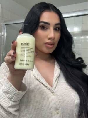 @philosophy Purity One-Step Facial Cleanser 🫧 #lovephilosophy #gentlecleanser #gifted #skinbarrier