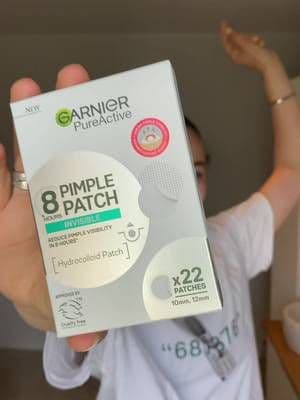 #ad Vanaf nu is make-up & pimple patches een match made in HEAVEN! 🤍 #pimplepatches #garnierpimplepatch #skincare #acne