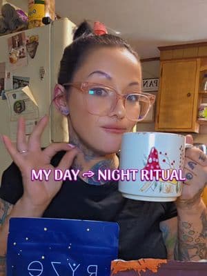 Coffee girl by morning ☕️ cocoa girl by night 🍫🌙 The RYZE Day & Night Bundle is officially part of my routine. @ryzesuperfoods #RYZE #MushroomCoffee #WellnessTok #MorningRoutine #TikTokShop
