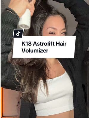 I love K18 and I love that their products are so amazing with hair repair but also with this formula it doesn’t make my hair feel gross and dirty, and adds the perfect amount of lift for me. It’s a win. ☺️ #k18volume #k18 #k18astrolift #hairvolumizer #hairlift #hairtok #springtok #m#tiktokshopspringglowup #shopwomenowned #creatorboostcamp #tiktokshopcreatorpicks