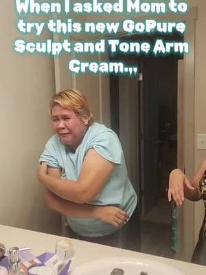 When I asked Mom to use this new GoPure Sculpt and Tone Arm Cream, she went crazy... π€£ Free shipping and currently on FLASH SALE!!! Get yours now! #gopure #gopuresculpt #gopureskincare #gopurebeauty #skincare #skincaretipsforyou #tiktokshopholidaydeals #tiktokshopholidaysale