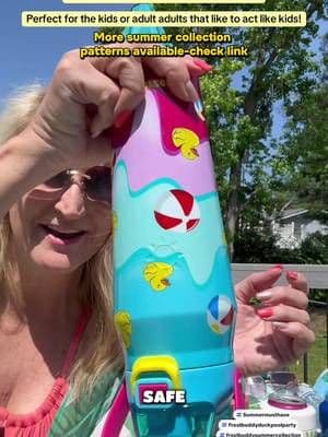 The NEW Duck Pool Party Frost Buddy just dropped today and it may be the cutest summer bottle yet 🐥☀️ Perfect for pool days, beach trips, boating, camping, kids sports, road trips, and all your summer adventures. These limited edition Summer Collection designs are already getting attention fast 👀 Plus there are even more fun patterns to choose from in the collection! If you love colorful summer vibes and ice cold drinks all day, don’t wait too long on these because seasonal styles never last long 🌴🍹 Which summer print is your favorite? #tiktokmademebuyit #summercollection #duckpoolparty #summermusthaves #pooldayvibes