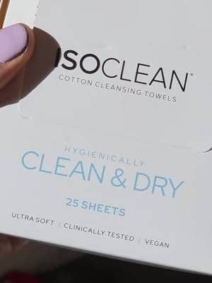 These just put a finishing touch on my skincare routine! ✨ #fyp #isoclean #cleanface #disposabletowels #skincare #skincareroutinetips #tiktokmademebuyit #dealdrops #sale