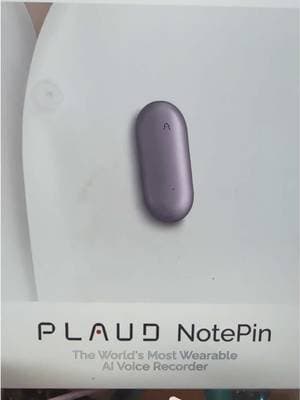 The Plaud Note Pin AI Digital Voice Recorder @Plaud official @Plaud US official #aivoicerecorder #voicerecorder #aitranscription #plaud #tiktokshopholidayhaul