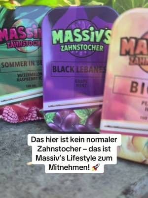 🔥 Massiv’s Lifestyle für die Hosentasche – Zahnstocher mit Style! Jetzt im TikTok Shop nur 6,90 € 💥 und ab 20 € versandkostenfrei. Gönn dir den Freshness-Faktor 🦷✨ #Massiv #TikTokShop #Fresh #Lifestyle #Deal