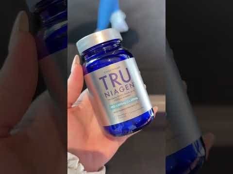 gifted by Tru Niagen No makeup, just my essentials 💙 Every morning before the gym, I take TruNiagen