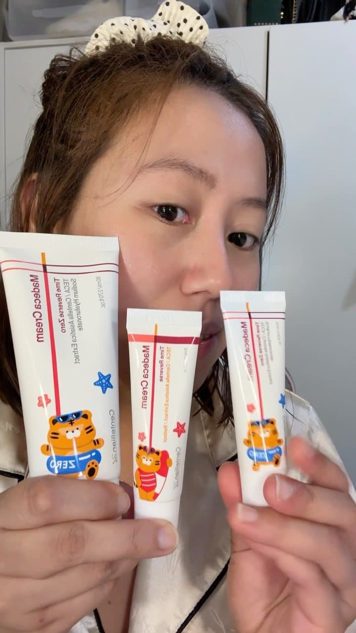 ✨ Summer skin, meet your new favourite! 🌿💗
I’m trying the Centellian24 Madeca Cream Time Reverse Zero — a lightweight