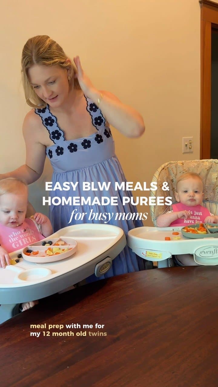 an absolute baby registry must have ✨
i wish i had the @grownsy baby food maker when my twins were first starting solid