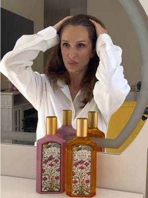 Two beautiful scents, two completely different moods. 🌸✨ Which one is your favorite? @Guccibeauty #GucciFlora #GucciBeauty #gifted