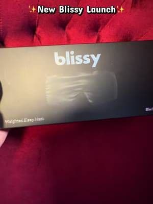 Blissy weighted sleep mask #blissy #giftedbyblissy #weightedsleepmask #sleepmask #dealsforyoudays