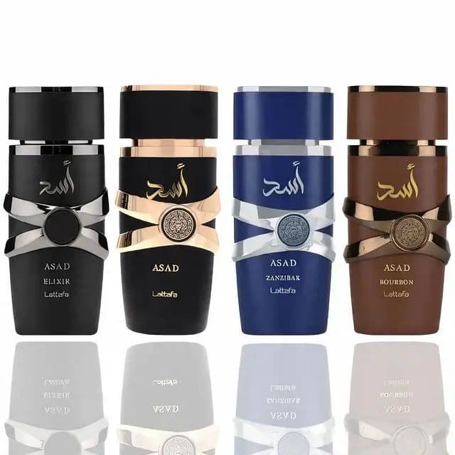 Build your entire scent wardrobe in one click. Smoky Zanzibar, sweet amber‑vanilla Original, intense Elixir and boozy warm Bourbon—four bold Lattafa ASAD EDPs for daily wear, nights out and winter vibes. Viral DNA, luxury bottles, insane value. Grab the bundle before it sells out. #weeklydeals #payday #Lattafa #Asad #menscologne #fragrancebundle #TikTokShop