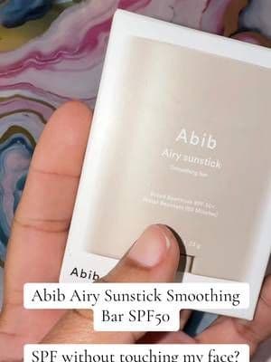 Abib’s Airy Sunstick gives you SPF50 protection in a portable stick with a matte, non-sticky finish. Toss it in your bag for convenient sunscreen application on the go. ✨ #Abib #Sunstick #SPF50 #KoreanSkincare #TikTokShop