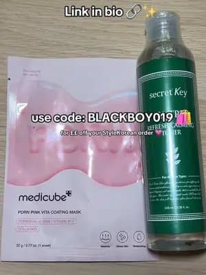 Just unboxed my first @STYLEKOREAN haul 💖 use my code BLACKBOY019 for a lil discount on your next glow-up ✨ #fyp #fypp #skinfluencer #stylekorean #kbeautyhaul #unboxingvideo #skincarefinds #kbeautyroutine #affiliate #toners #skincare #glassskin #kbeauty #foryou #creatorsearchinsights
