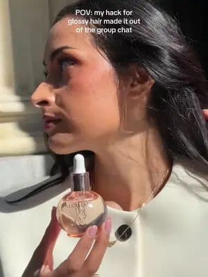 Glaze drops - my fav little luxury @Kérastase #sponsored #kerastase #nz #hairhack #hairtok