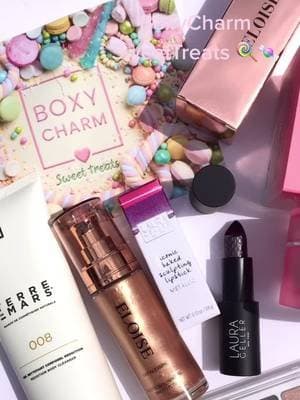 Thank you @boxycharm for gifting me April #BOXYTREATS #GiftedbyBoxyCharm This box has some tasty sweet treats for me to enjoy 🍭🍬 #sweattreats