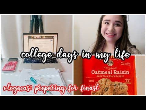 college days in my life 2020⎮vlogmas days 3 & 4