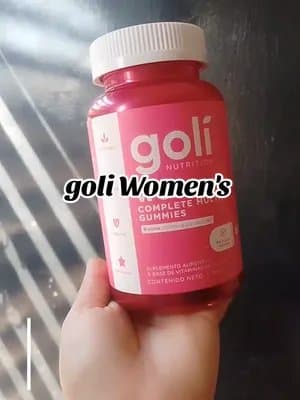tu cuerpo te lo agradecera ✨ con goli Women's tendrás las vitaminas que tú cuerpo necesita #tiktokshop #shoptoker #tiktokregresoaclases #goli