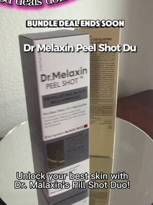 Deals worth falling for #drmelaxin duo shot peel #tiktokmademebuyit #tiktokviral #tiktokshopcreatorpicks #tiktokshopnewyearnewme