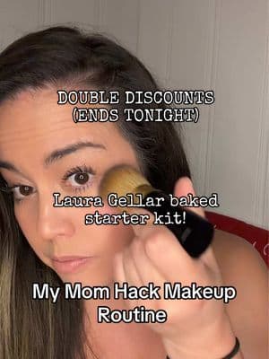 New Year New You with @Laura Geller Beauty mom hack makeup kit #tiktokshopcreatorspicks #newyearnewyou #NewArrivalsSurge #lauragellar #bakedmakeup