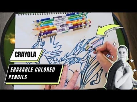 Crayola Erasable Colored Pencils Review: A Must-Have for Artists