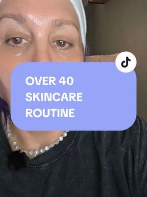Over 40 Skincare routine! Check what's been working for a 46 yrd! #over40skincare #tiktokshopcreatorpicks #missha #drmelaxin #cosrx